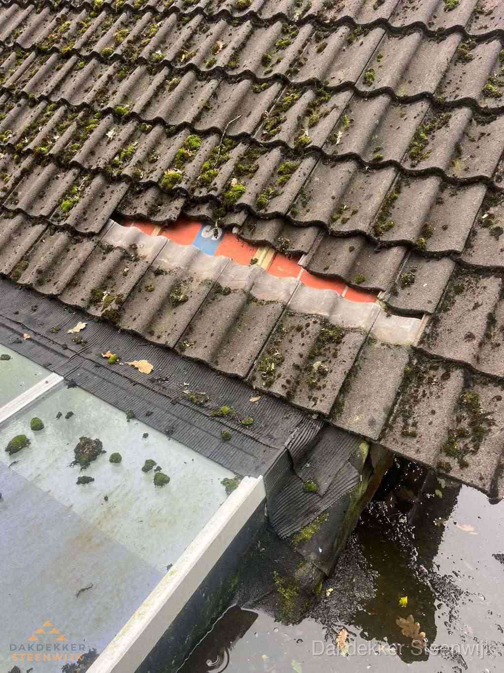 Beschadigd Pannendak Ontbrekende Pannen Steenwijk