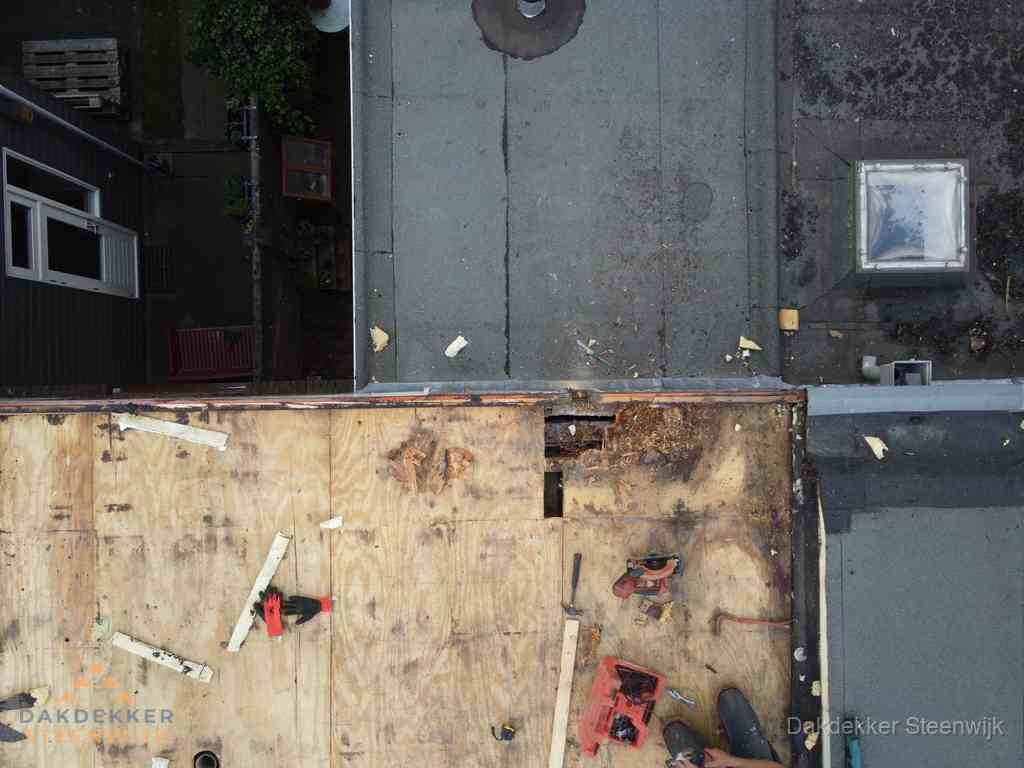 Dakschade Renovatie Plat Dak Steenwijk