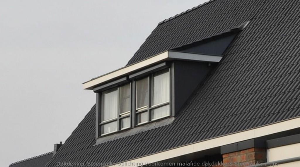 Oplichting Voorkomen Malafide Dakdekkers Steenwijk